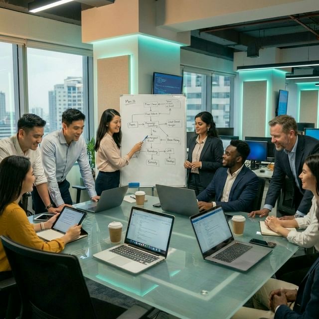 Team collaboration at TWAC